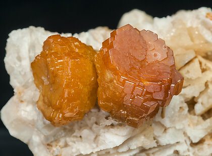 Vanadinite with Dolomite. 