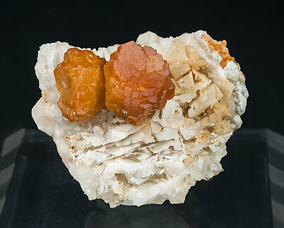 Vanadinite with Dolomite. 