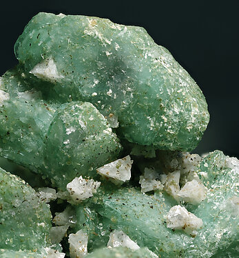 Borcarite with Cahnite. Detail / Photo: Joaquim Calln