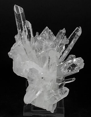 Quartz with Baryte. Side