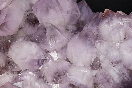 Quartz (variety amethyst). 