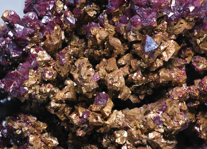 Cuprite on Copper. Detail / Photo: Joaquim Calln