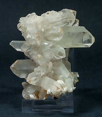 Quartz with Albite. Front