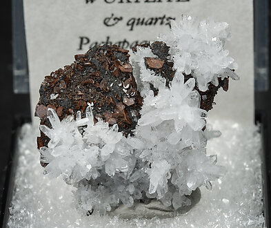 Wurtzite with Quartz. 