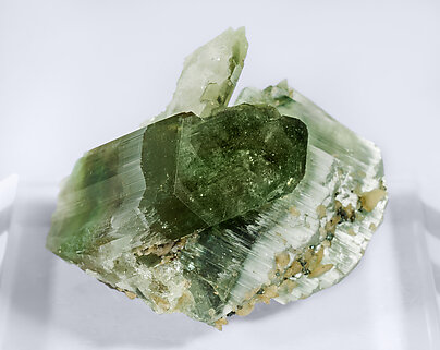 Fluorapatite with Siderite. Rear