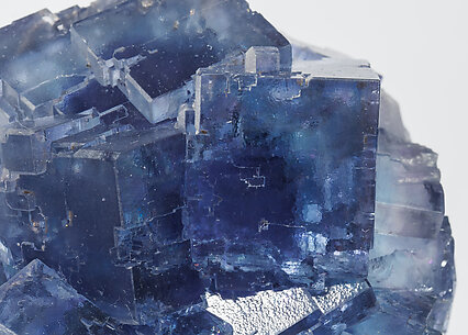 Fluorite with Quartz. 