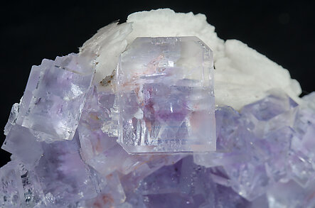 Fluorite with Baryte. 