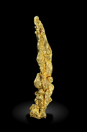 Gold (spinel twin). Rear / Photo: Joaquim Calln