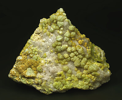 Pyromorphite (variety As-bearing pyromorphite). 