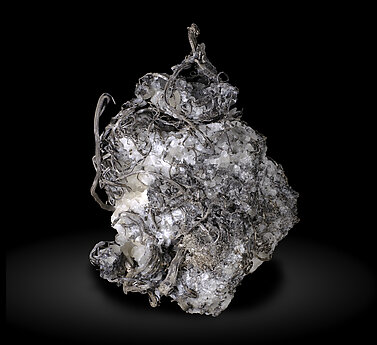 Silver with Calcite. Front / Photo: Joaquim Calln