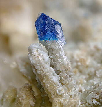 Veszelyite with Quartz. Detail / Photo: Joaquim Calln