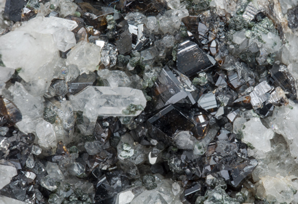 Cassiterite with Quartz. 