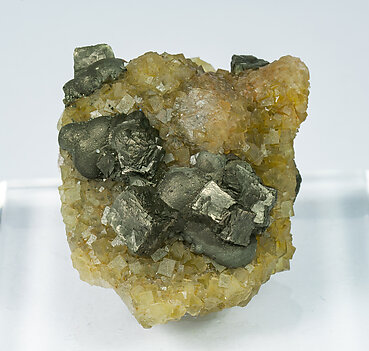 Fluorite with Pyrite. 