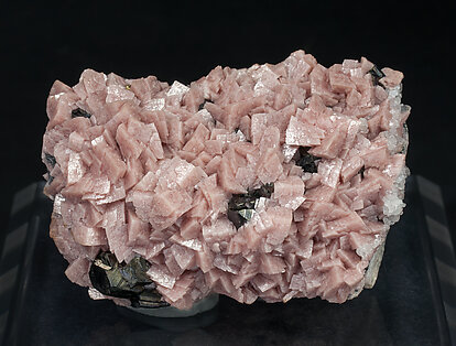 Rhodochrosite with Sphalerite. 