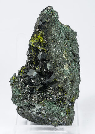 Allanite-(La) zoned with Epidote. Front