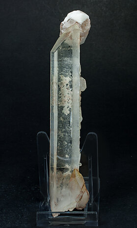 Quartz with Calcite. Side