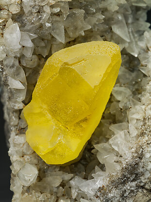 Sulphur with Calcite. 