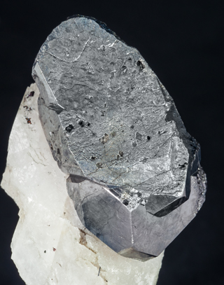 Carrollite with Calcite. 