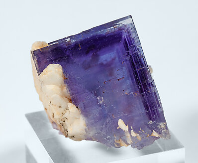 Fluorite with Baryte. Side