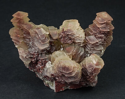 Calcite. Rear