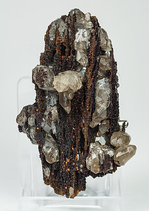 Cerussite with limonite. 