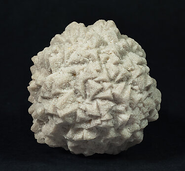 Calcite with sand inclusions. Front