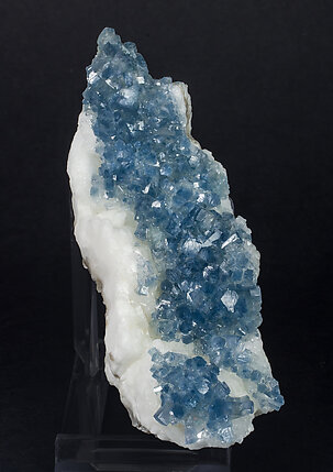 Celestine on Colemanite. Front