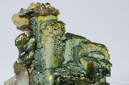 Arsenopyrite-Marcasite with Ferberite and Muscovite. 