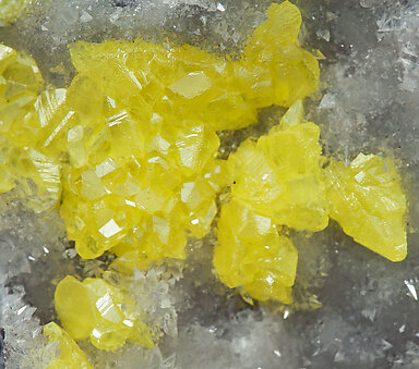 Sulphur with Calcite. 