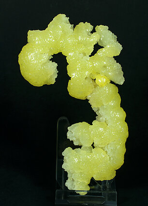 Brucite with Dypingite. Front