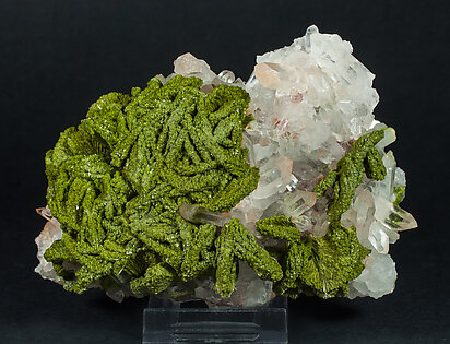 Epidote with Quartz. Front