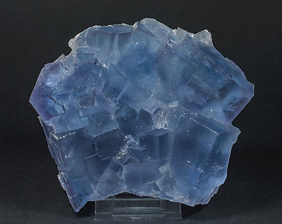 Fluorite with Quartz. 