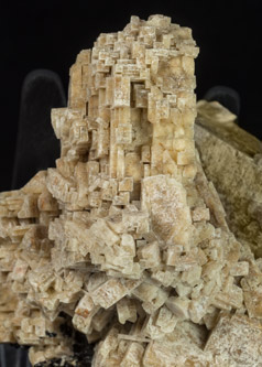 Microcline with Magnetite. 