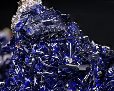 Azurite. Detail / Photo: Joaquim Calln