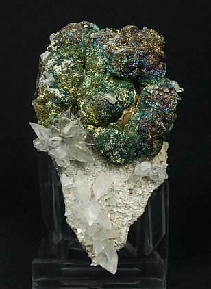 Pyrite with Calcite. 