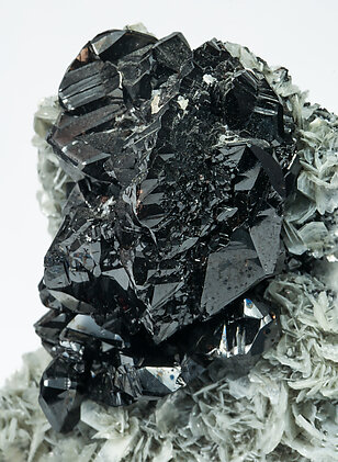 Cassiterite with Muscovite. 