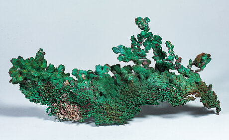 Copper with Malachite. 