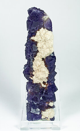 Fluorite with Baryte. 