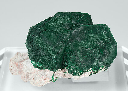 Malachite after Azurite. Side