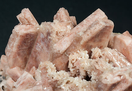 Microcline with Stilbite-Ca. 