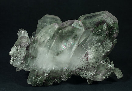 Quartz with Chlorite inclusions. Front