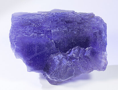 Fluorite. Light behind