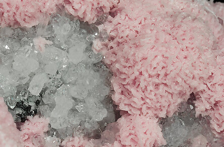 Rhodochrosite with Quartz and Sphalerite. 