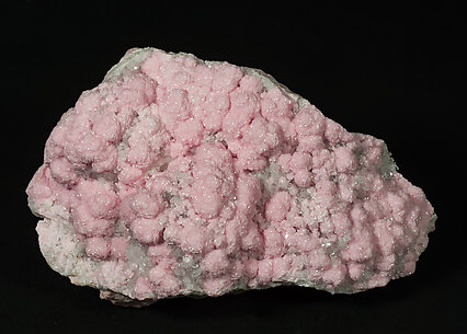 Rhodochrosite with Quartz. 