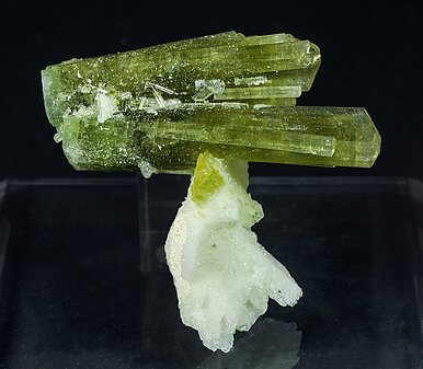 Elbaite with Albite. Rear