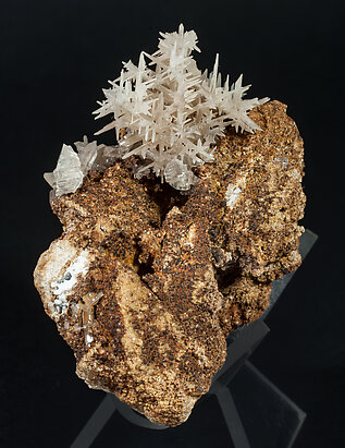 Cerussite (twinned). 