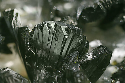 Epidote with Quartz. Detail / Photo: Joaquim Calln