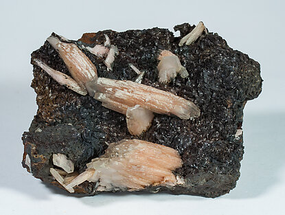 Baryte with Goethite. Front