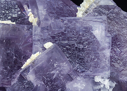 Fluorite with Baryte. 