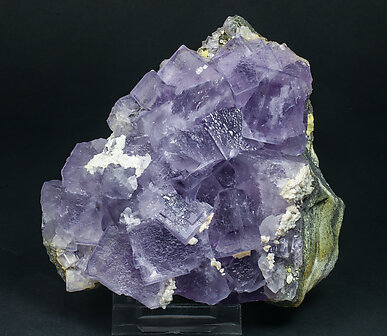 Fluorite with Baryte. 